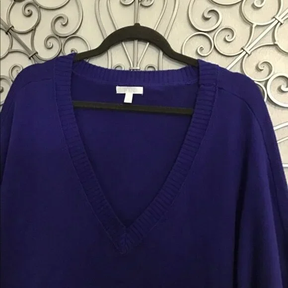 Abound XL VNeck Crop Sweater nwot - Picture 3 of 4